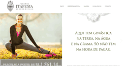 Desktop Screenshot of fazendaitapema.com.br